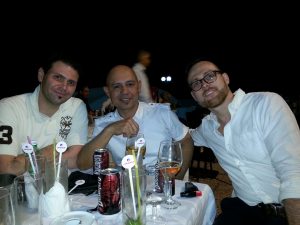 Antonio Marsillo, Lazaro Batista from H.Upmann and Simon Robillard