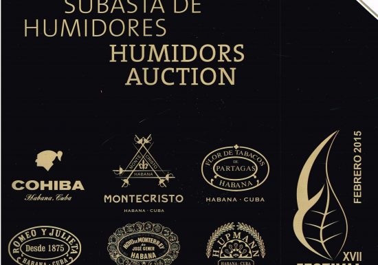 2015 Habanos Festival Auction