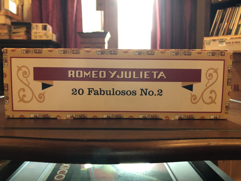 Romeo y Julieta Fabulosos No. 2 Cigar Experience Review Cuban House of Cigars Antonio Marsillo