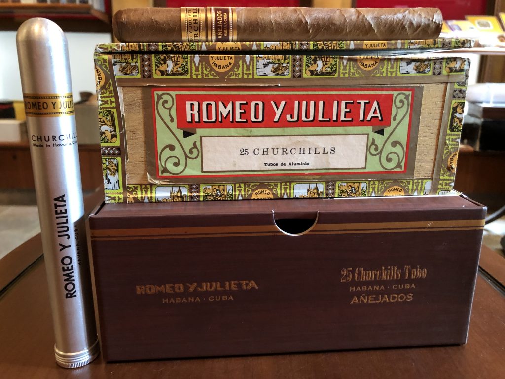 Romeo Y Julieta Anejados Churchill Tubos