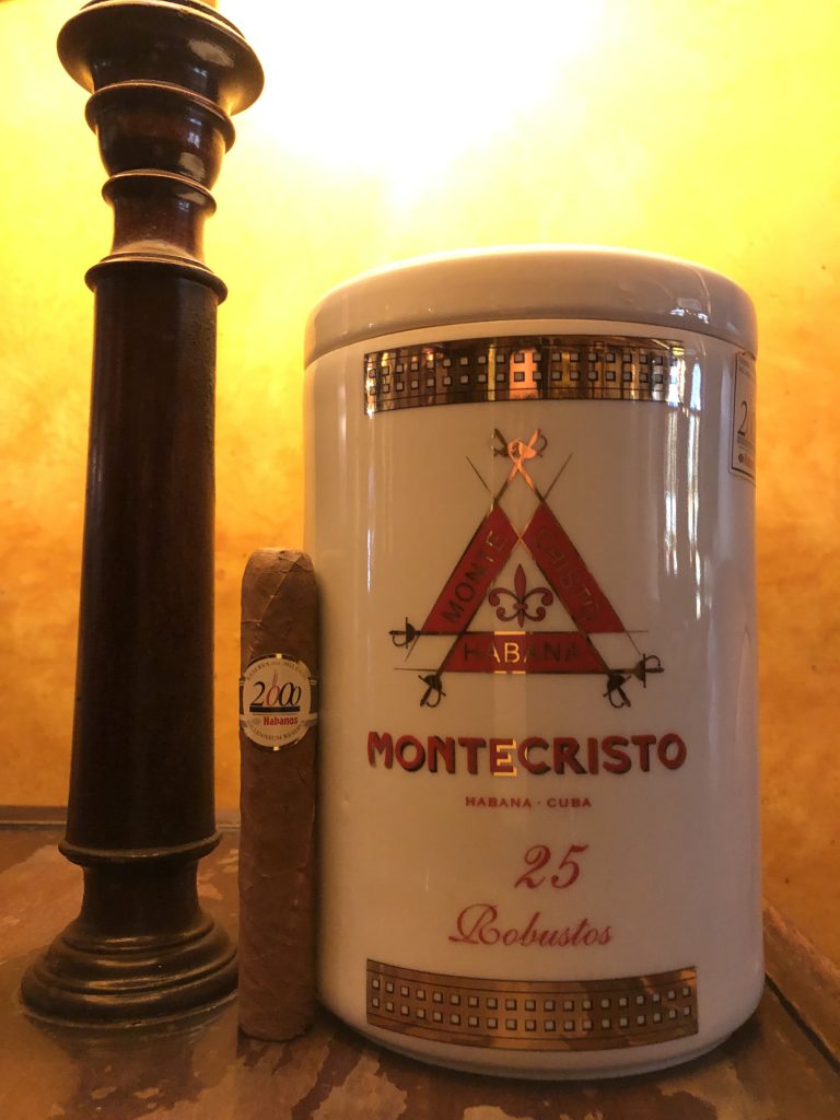 Montecristo Robusto Millennium Reserve Commemorative Jar