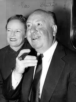 Only Great Men Smoke Cigar Hitchcock