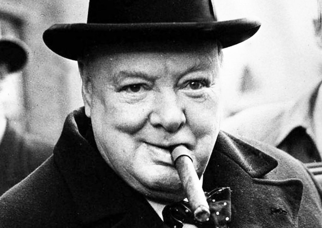 Only Great Men Smoke Cigars - Churchill - Cuban House Of Cigars