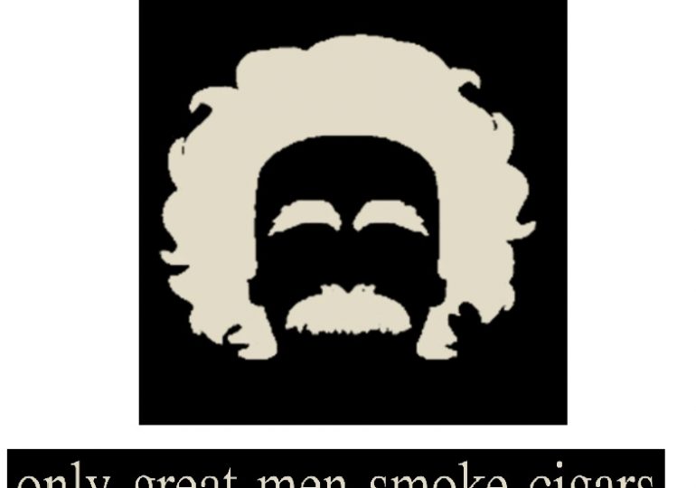 Only Great Men Smoke Cigars - and Pipes!  Part 4.  Albert Einstein