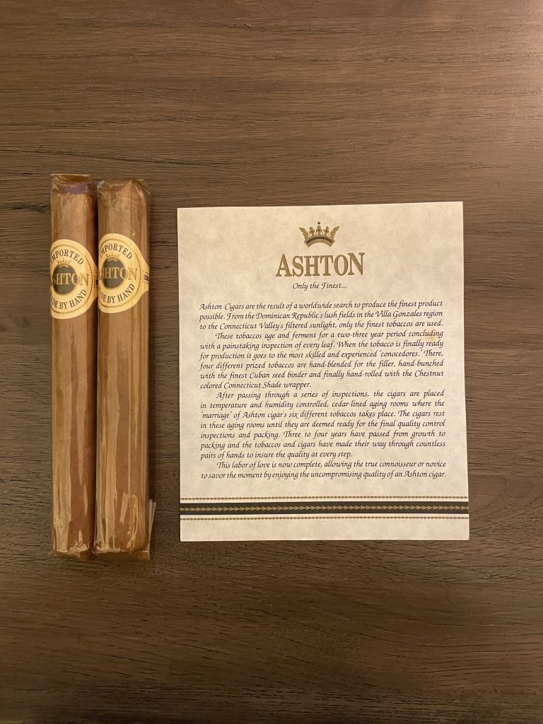 Ashton Cigars Vintage Cuban House Of Cigars 