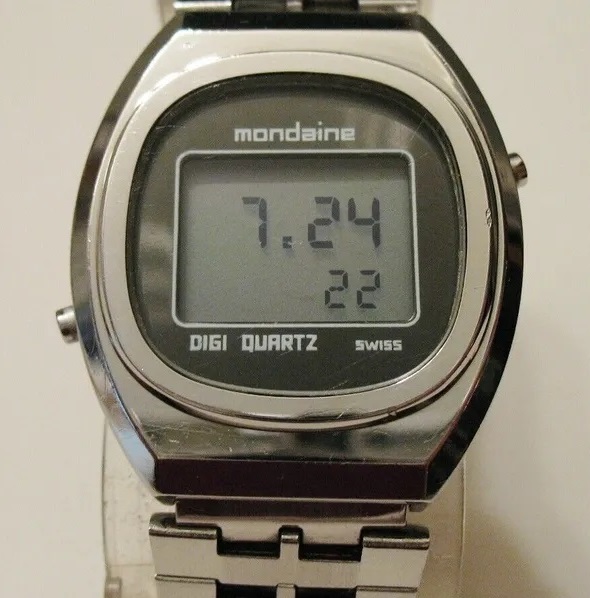Mondaine digital watch outlet